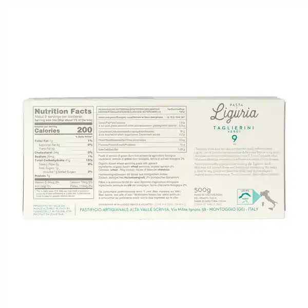 Liguria Pasta - Taglierini Verdi 500g (6) — additional view
