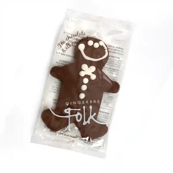 Gingerbread Folk Chocolate Gingerbread Man 30g x 24 (48) — additional view