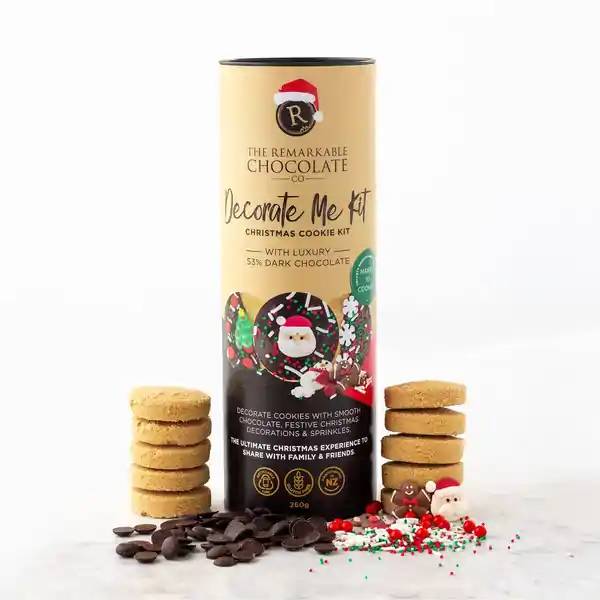 Remarkable Chocolate Decorate Me Christmas Cookie  260g (10) — additional view
