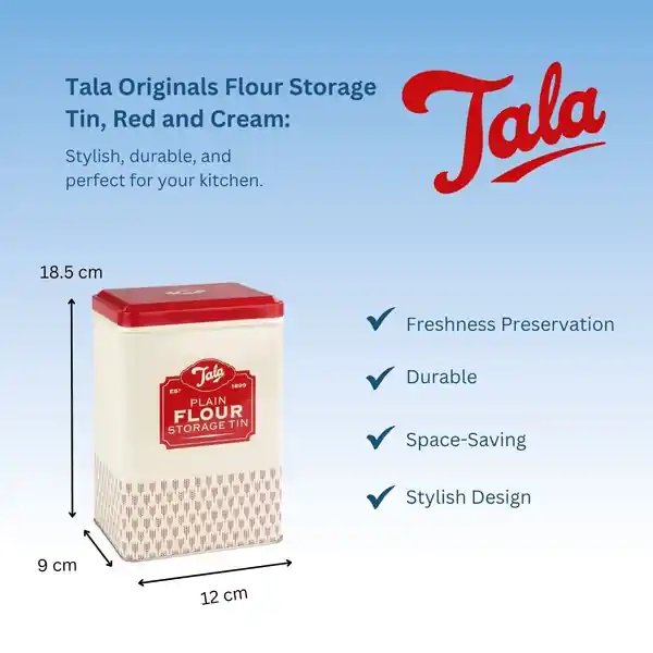Tala Originals Plain Flour Tin 1750ml  (4 ) — additional view