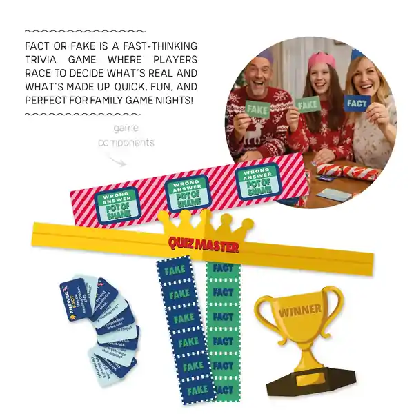 Mistletoe & Merry - Games - Fact or Fake 12