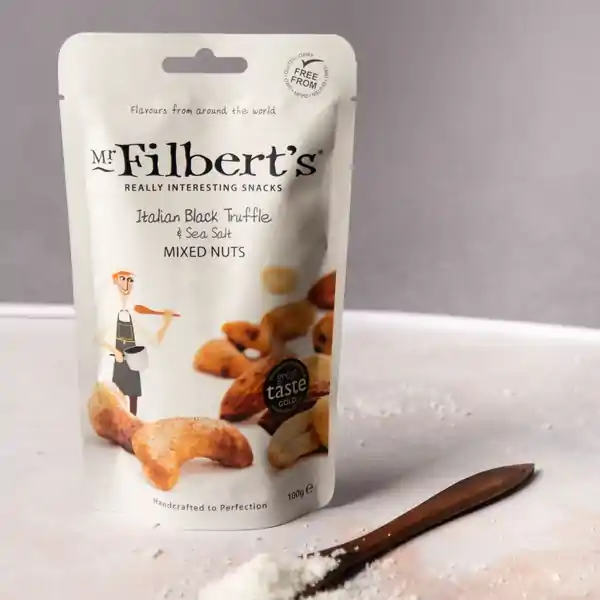 Mr Filbert's Italian Black Truffle Mixed Nuts 100g (12) — additional view