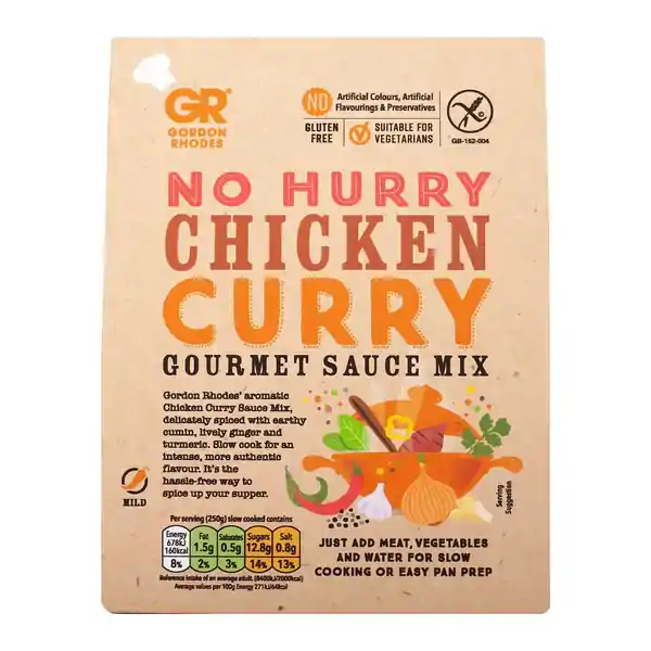 Gordon Rhodes Chicken Curry Mix (6) — additional view