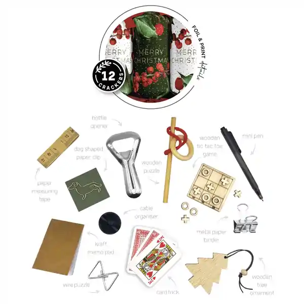 Mistletoe & Merry - Festive 12's - Holly & Berry Sprigs 12