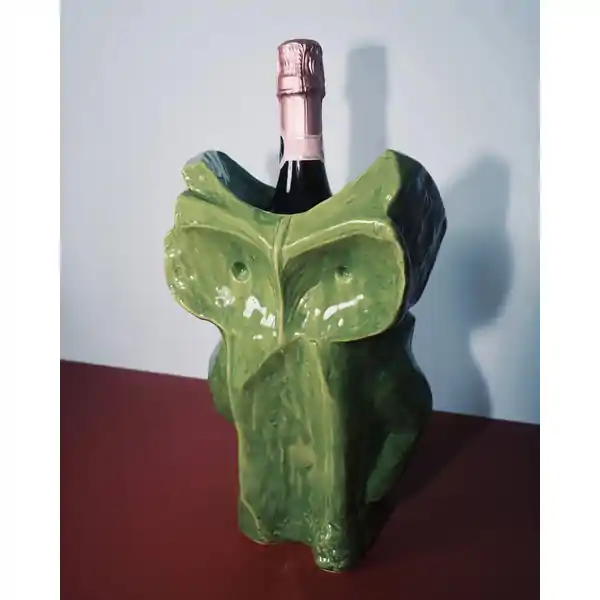 Serax Owl Vase Large - Green  (1) — additional view