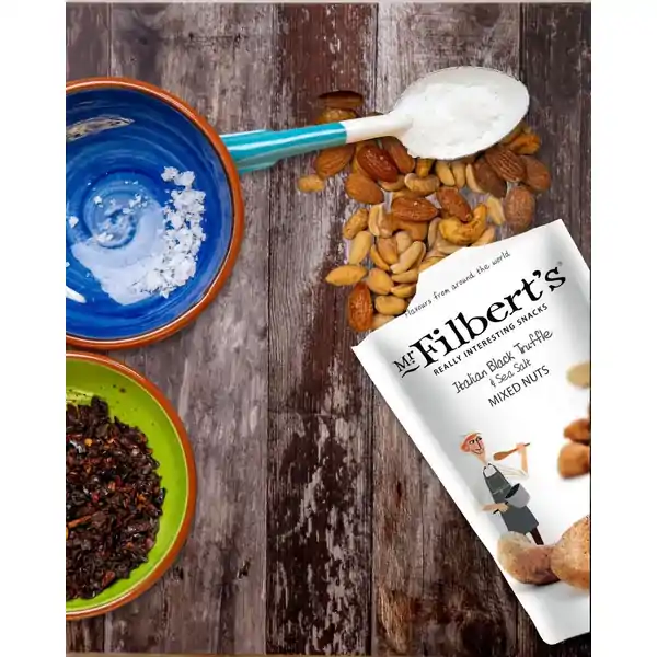Mr Filbert's Italian Black Truffle Mixed Nuts 100g (12) — additional view