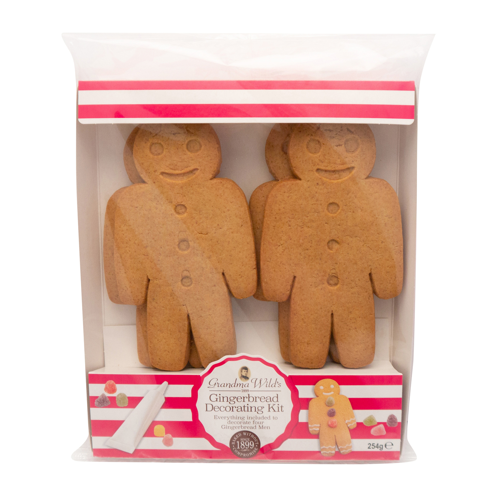 Grandma Wild\'s Decorate Your Own Gingerbread Man Biscuit Kit
