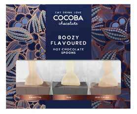 Cocoba Boozy Hot Chocolate Spoons 150g (6)