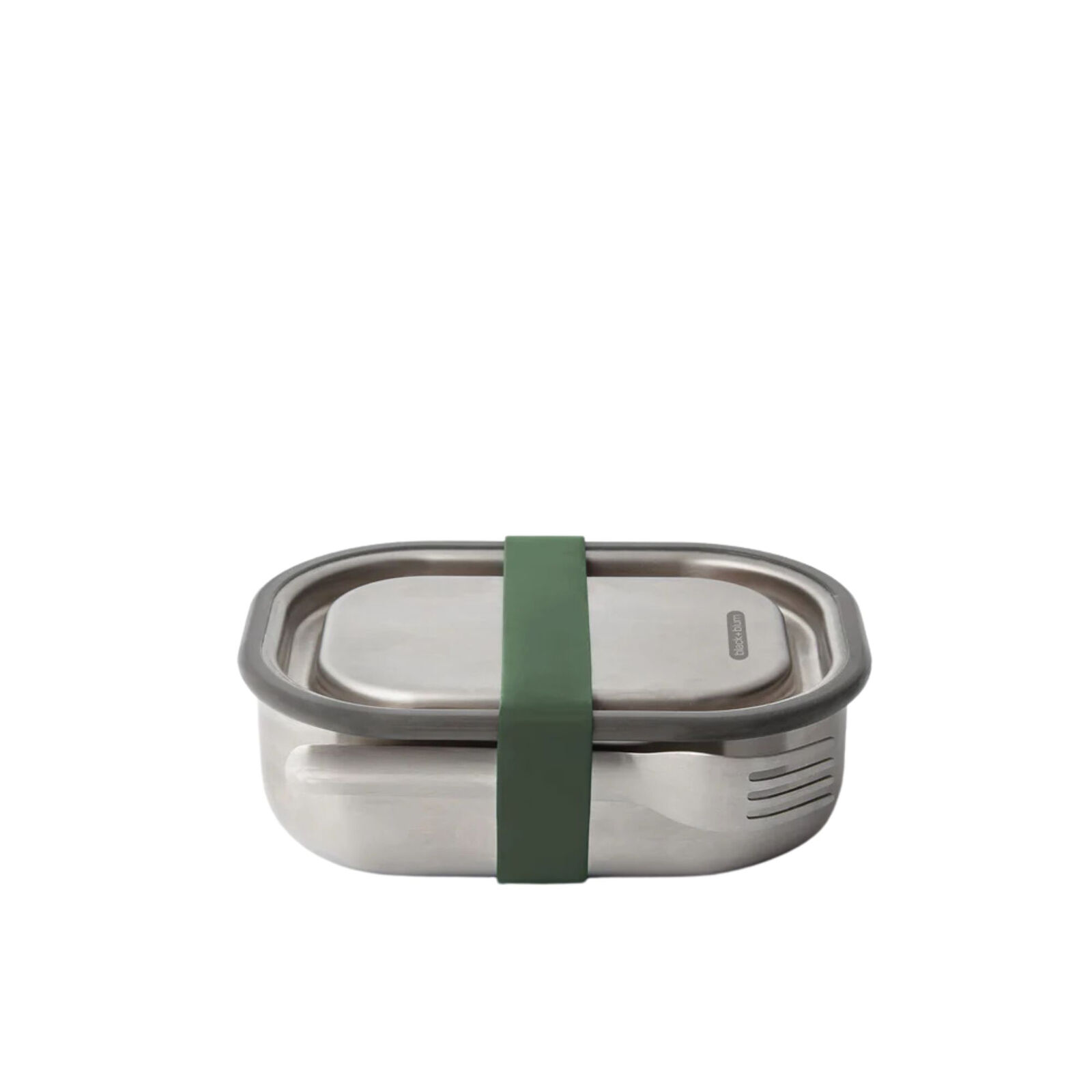Black+Blum Lunch Box .6L Stainless Steel Olive (3)