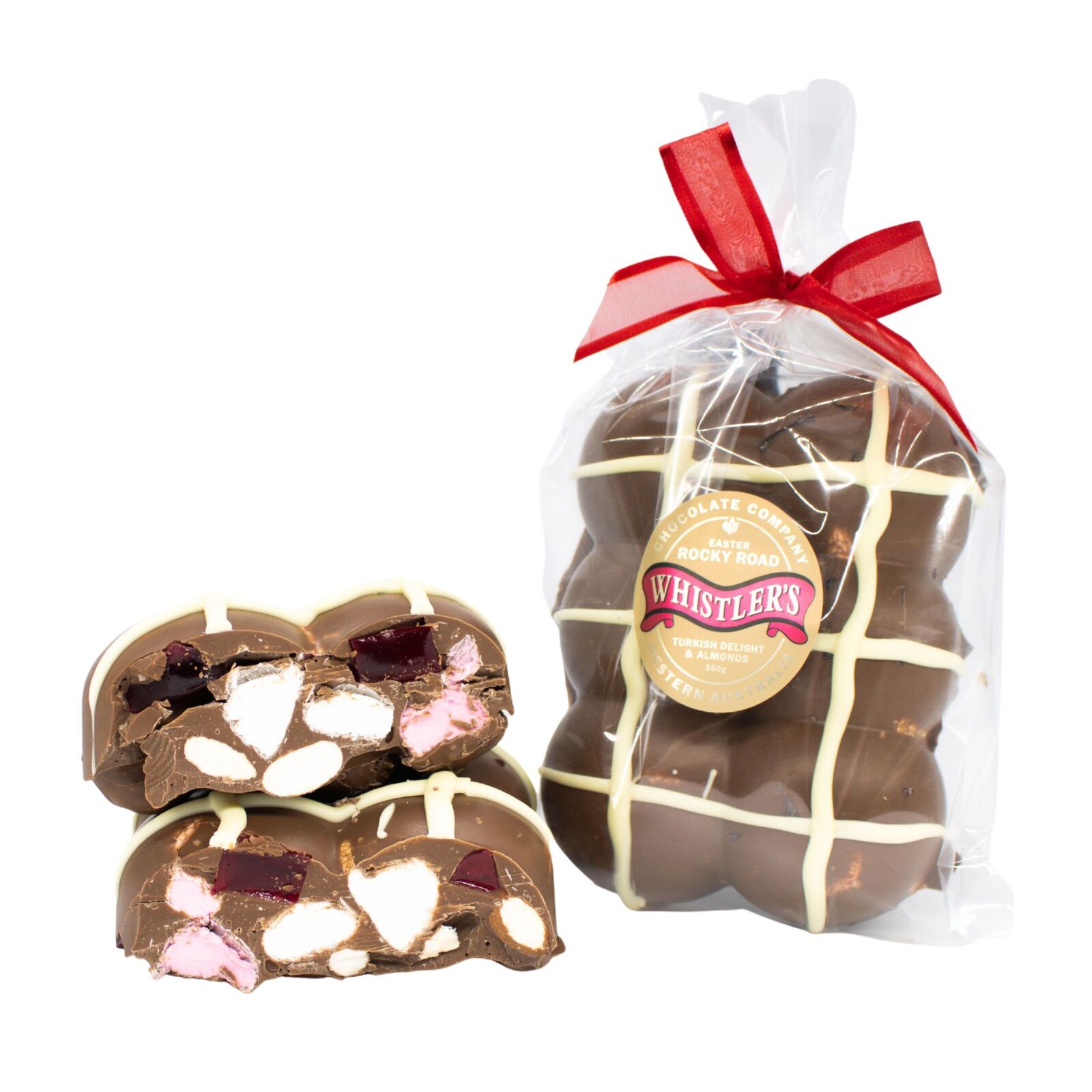 Rocky Road Hot Cross Buns Wholesale by Gourmet Brands