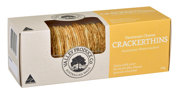 VPC Crackerthins Parmesan Cheese 100g (24)