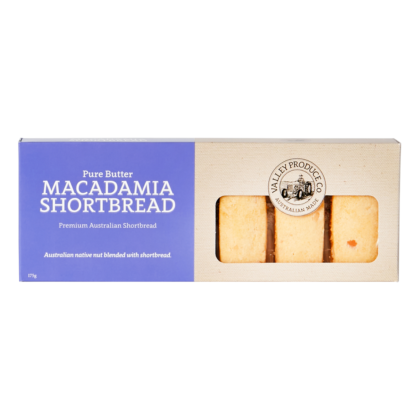 VPC Shortbread Macadamia 175g (12)