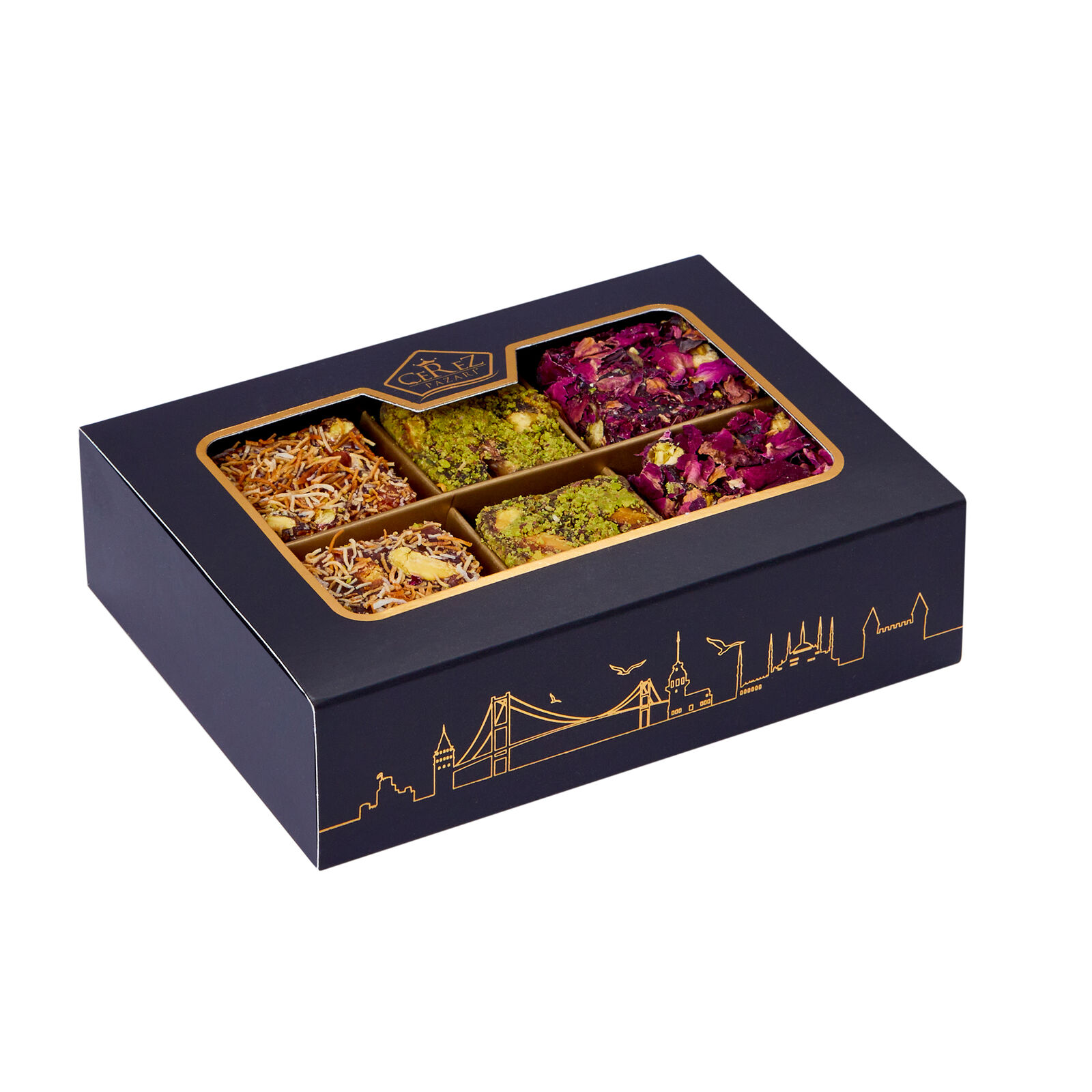 Cerez Turkish Delight King with Turkish Pistachio 100g (9)