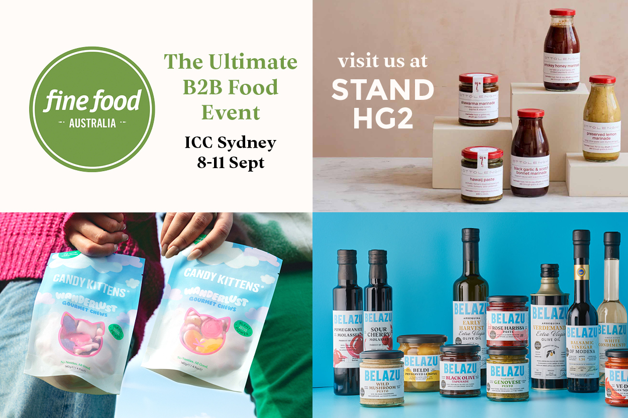 / See us at Fine Foods Australia (m)