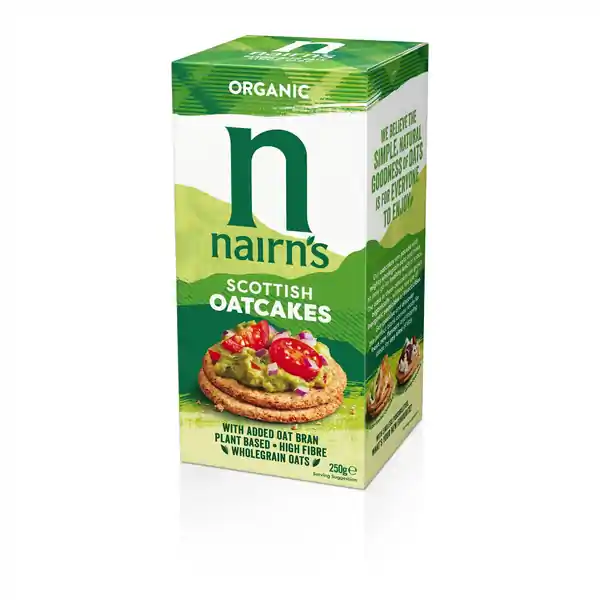 Nairns Organic Oatcakes 250g (12)