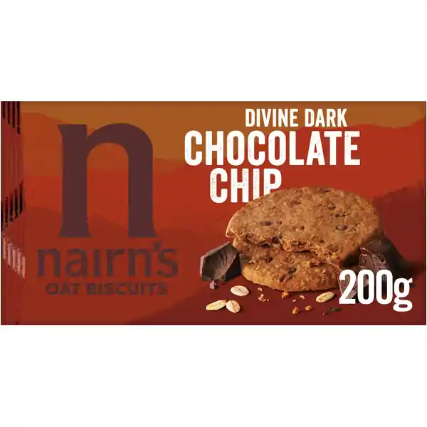 Nairns Choc Chip Oat Biscuits SG 200g (8)