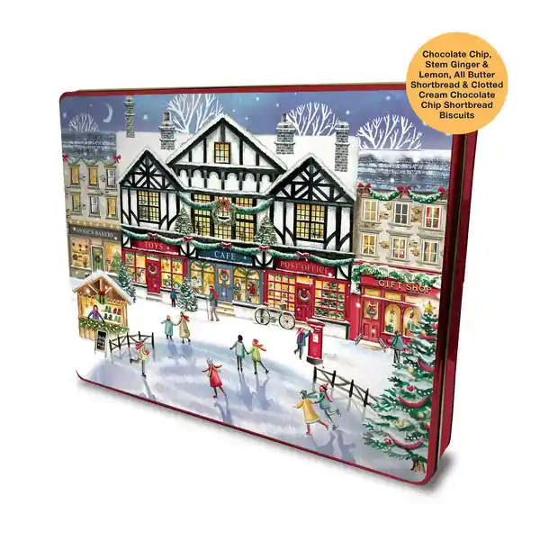 Grandma Wild's Christmas High Street Tin 600g (8)