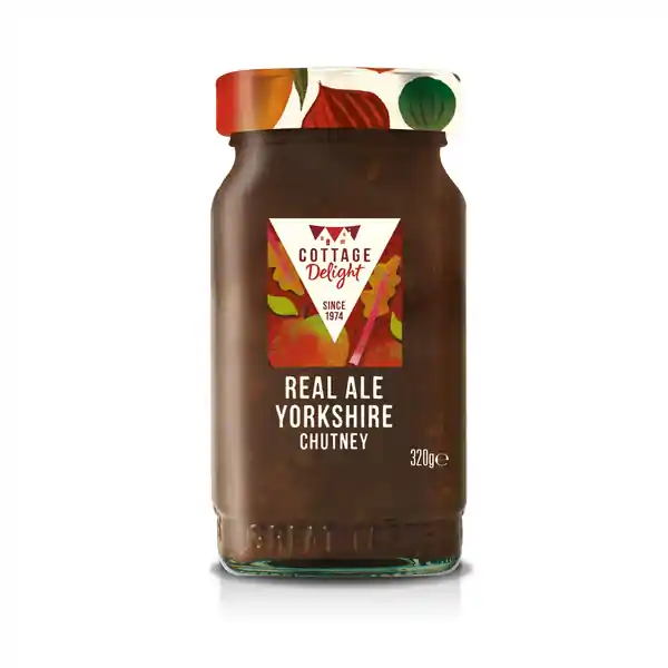 Cottage Delight Real Ale Yorkshire Chutney 320g (6)