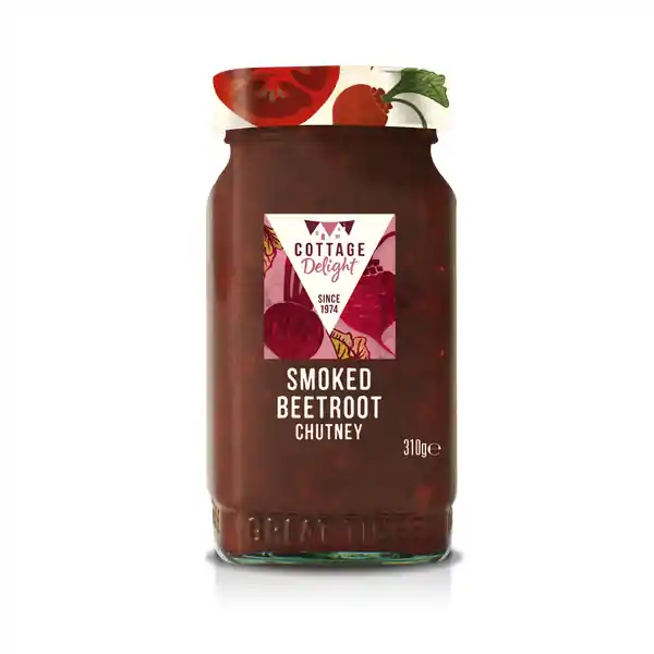 Cottage Delight Smoked Beetroot Chutney 310g (6)