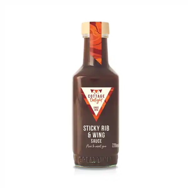 Cottage Delight Sticky Rib & Wing Sauce 220g (6)