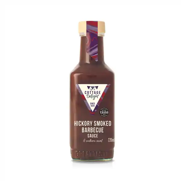 Cottage Delight Hickory Smoked Barbecue Sauce 220g (6)