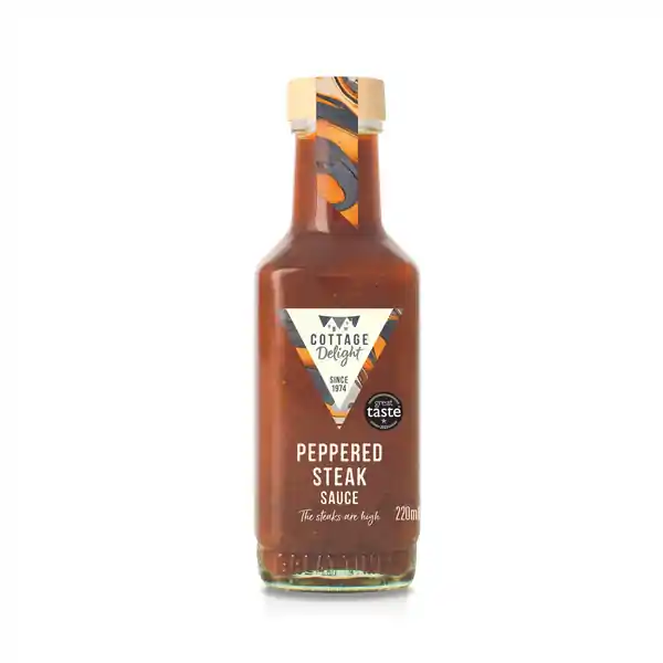 Cottage Delight Peppered Steak Sauce 220g (6)