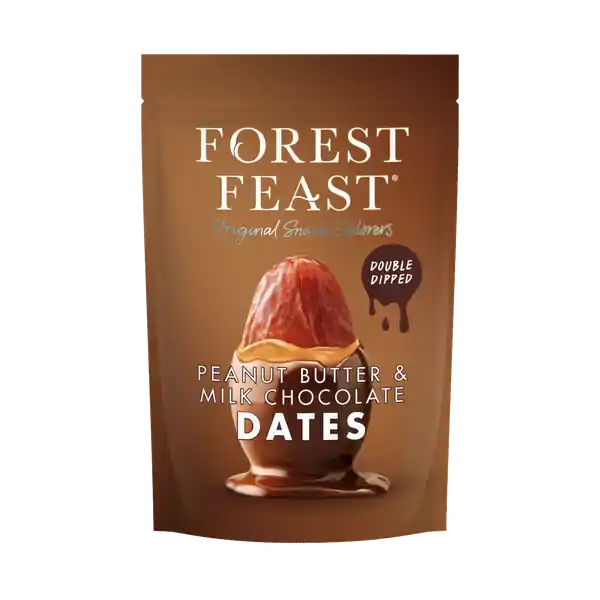 Forest Feast Milk Choc Peanut Butter Dates 140g (6)