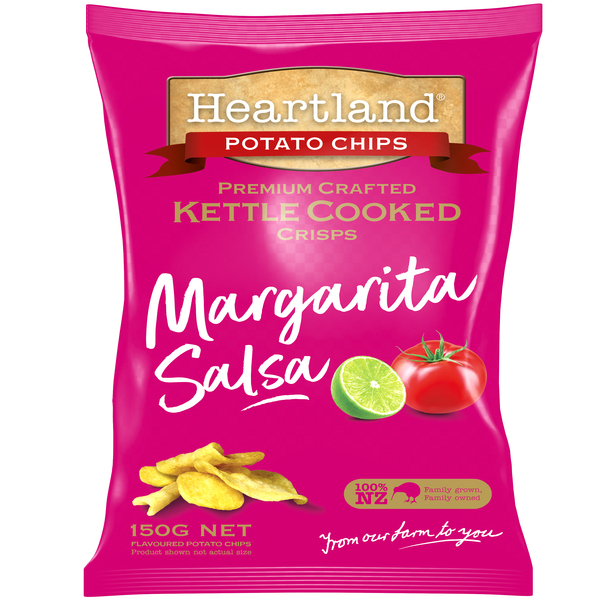 Heartland Kettle Cooked GF Chips - Margarita Salsa