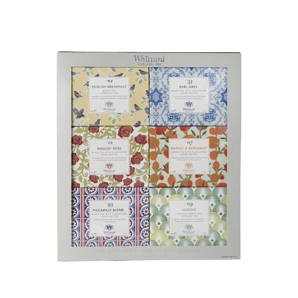 Whittard TD Tea Discovery Treasured Blends Gift Set