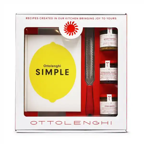 Ottolenghi SIMPLE Book, Grater & Pantry Gift Set 510g (5)