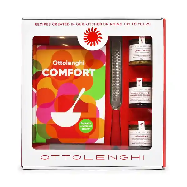 Ottolenghi COMFORT Book, Grater & Pantry Gift Set 510g (5)