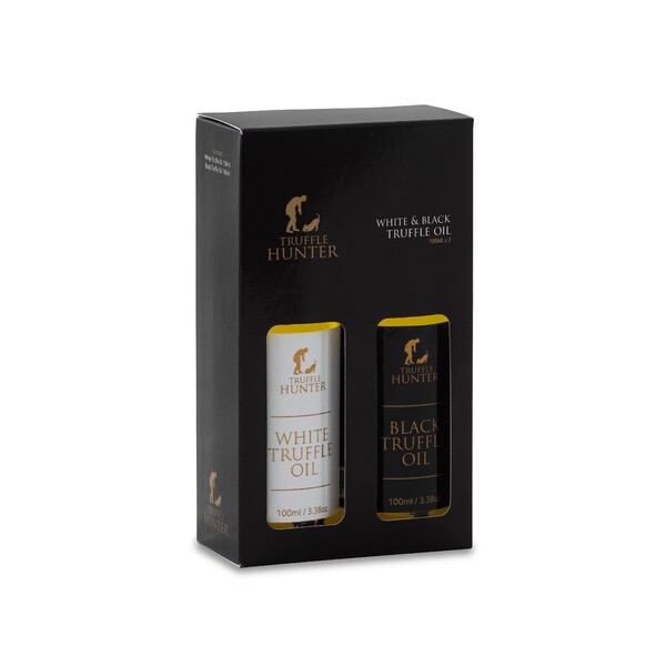 Truffle Hunter Black & White Truffle Oil Set 2 x 100ml