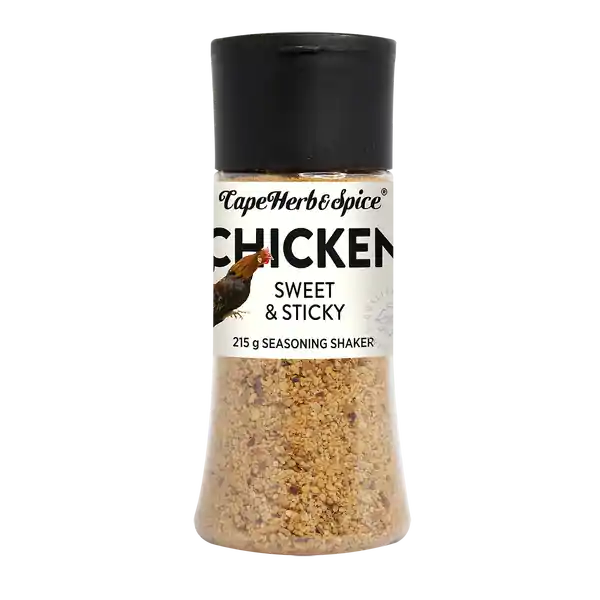 CHS Shaker Seasoning - Sweet & Sticky Chicken 215g (6)