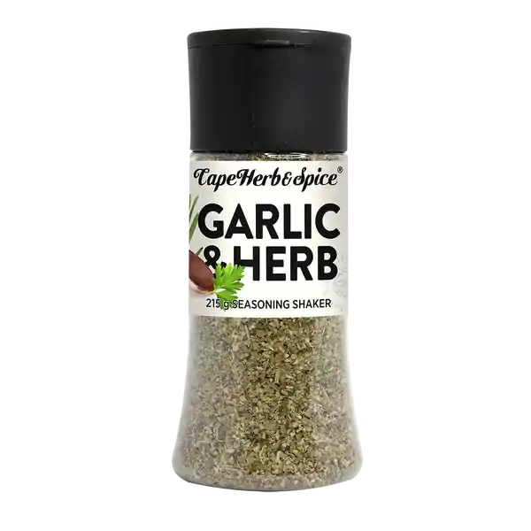 CHS Shaker Seasoning - Garlic & Herb 215g (6)