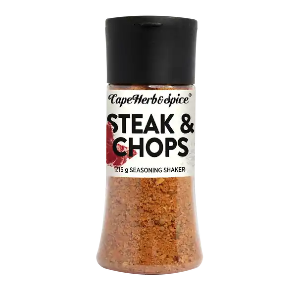 CHS Shaker Seasoning - Steak & Chops 215g (6)