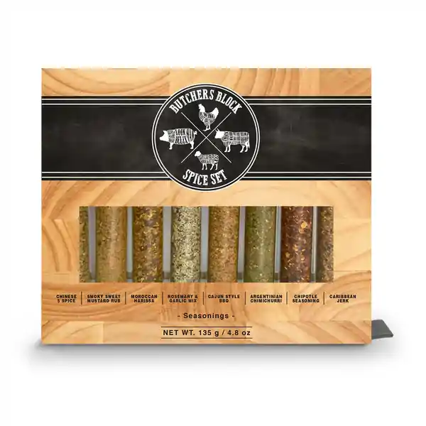 eat.art Butchers Block 8 tube Giftset 135g (6)