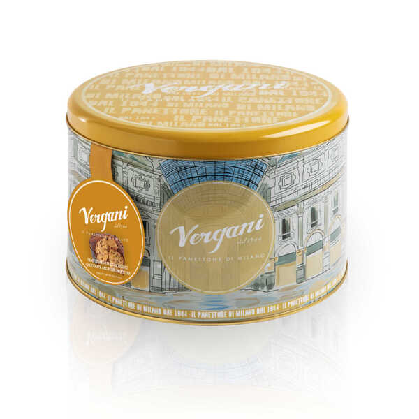 Vergani Panettone Tin Line - Chocolate Pear 750g (6)