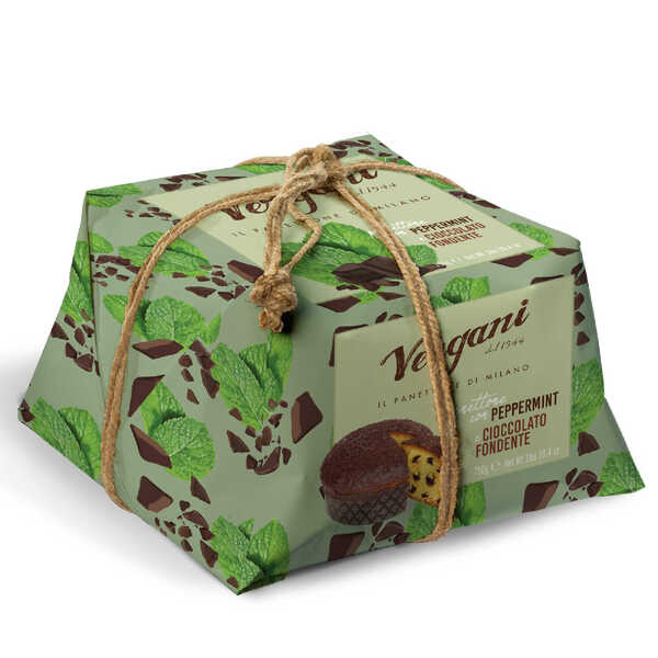 Vergani Panettone Gourmet - Peppermint & Chocolate