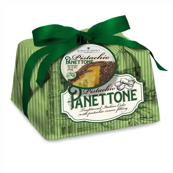 Borgo Panettone Pistachio Cream Filled Cake 750g (8)