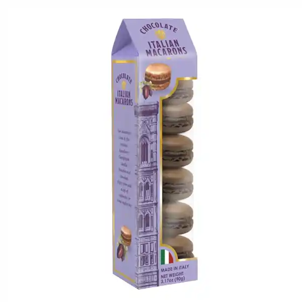 Borgo Chocolate Macarons 90g (12)