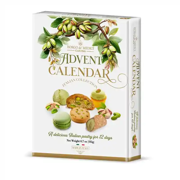 Borgo 12 Days Pistachio Sweet Calendar 158g (12)