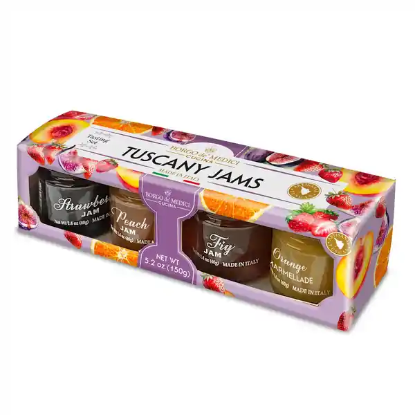 Borgo de Medici Tuscany Jams Pack 160g (6)