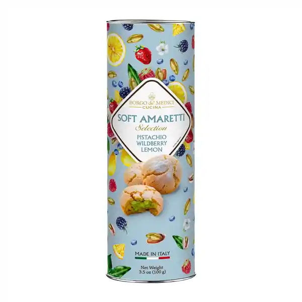 Borgo de Medici Assorted Amaretti in Tube 300g (12)
