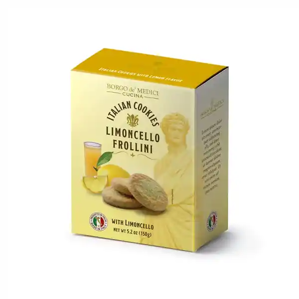 Borgo de Medici Cookies Box Limoncello Crumbly Cookies 150g (12)