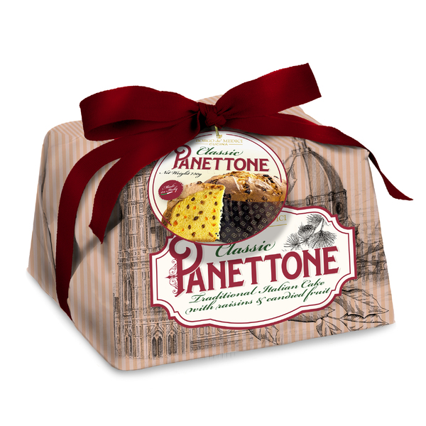 Borgo De Medici - Panettone - Classic Fruit Cake 750g