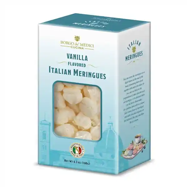 Borgo de Medici Italian Meringues Vanilla 180g (12)