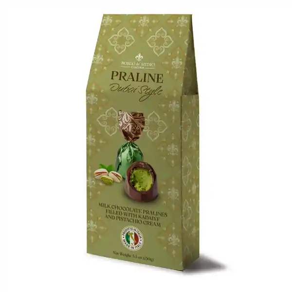 Borgo de Medici Dubai Style Chocolate Praline Box 150g (12)