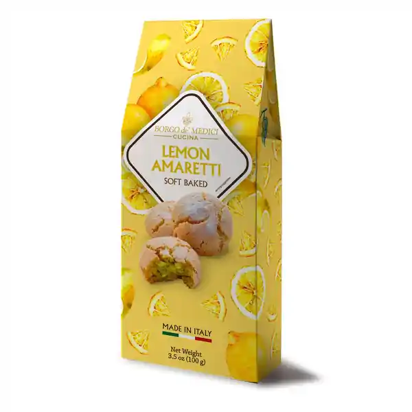 Borgo de Medici Lemon Amaretti in Box 100g (12)