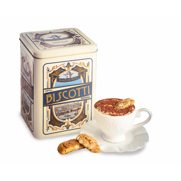 Borgo de Medici Almond Biscotti in Tuscan Tin 400g