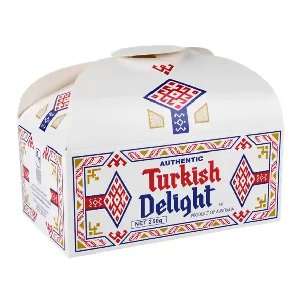 Real Turkish Delight Rose 250g Chest (10)